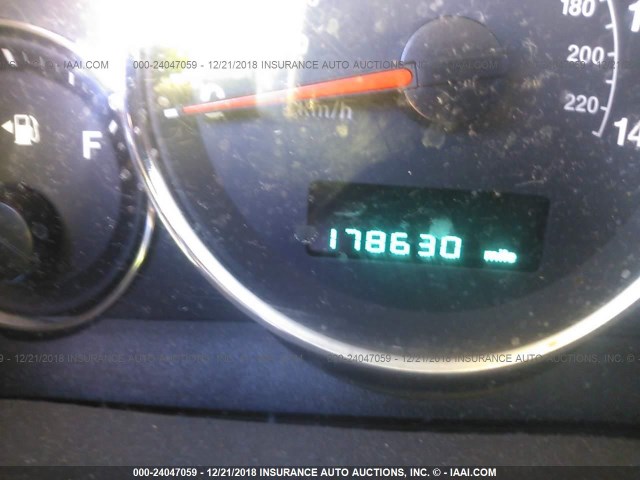 1J8HH48K37C575770 - 2007 JEEP COMMANDER MAROON photo 7