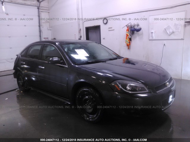 2G1WC5E34D1220231 - 2013 CHEVROLET IMPALA LTZ GRAY photo 1