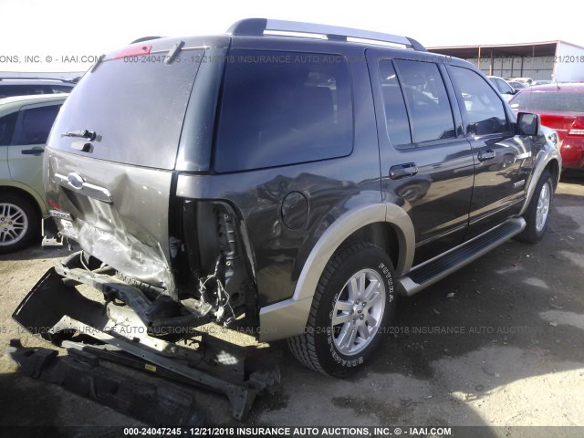 1FMEU64E86UB52429 - 2006 FORD EXPLORER EDDIE BAUER BROWN photo 4