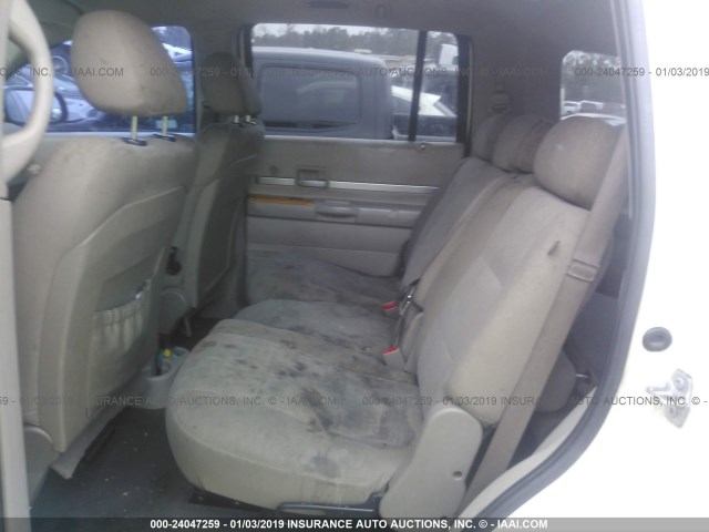 1A8HW58P49F705550 - 2009 CHRYSLER ASPEN LIMITED CREAM photo 8