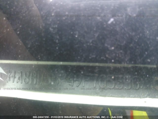 1A8HW58P49F705550 - 2009 CHRYSLER ASPEN LIMITED CREAM photo 9