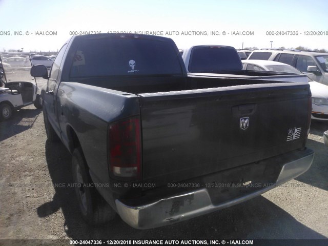 1D7HA16K36J186253 - 2006 DODGE RAM 1500 ST BLACK photo 3