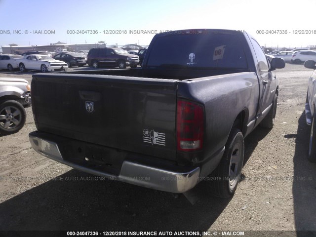 1D7HA16K36J186253 - 2006 DODGE RAM 1500 ST BLACK photo 4