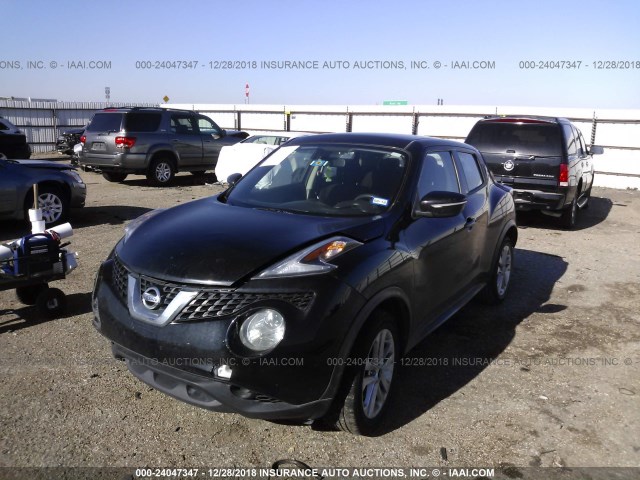 JN8AF5MR9GT600215 - 2016 NISSAN JUKE S/SV/SL/NISMO BLACK photo 2