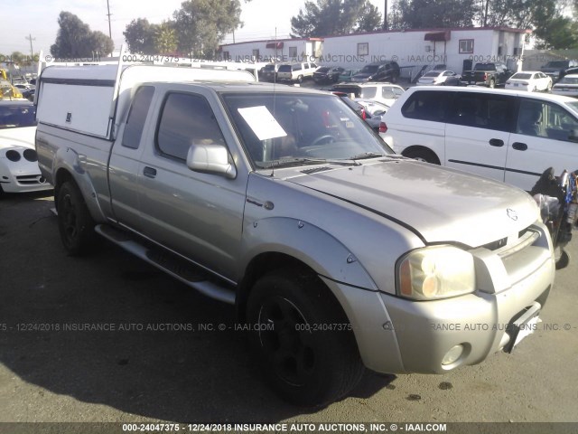 1N6MD26T71C341315 - 2001 NISSAN FRONTIER KING CAB SC GOLD photo 1