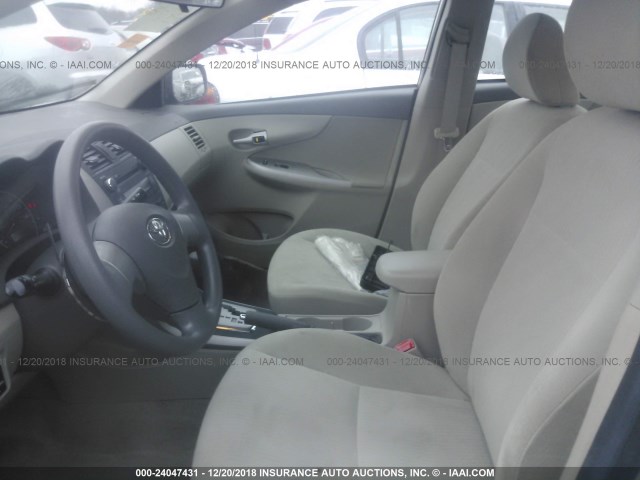 1NXBU4EEXAZ329786 - 2010 TOYOTA COROLLA S/LE/XLE BEIGE photo 5