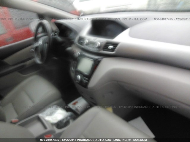 5FNRL5H69FB091784 - 2015 HONDA ODYSSEY EXL GRAY photo 5