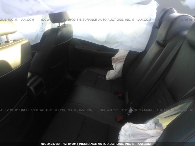 4T1BF1FK7FU075202 - 2015 TOYOTA CAMRY LE/XLE/SE/XSE GRAY photo 8