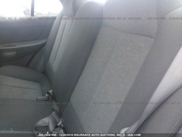 KMHCG45C63U474305 - 2003 HYUNDAI ACCENT GL RED photo 8