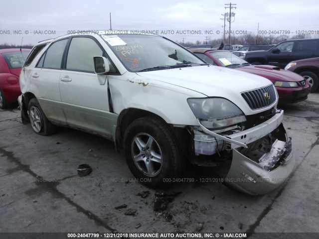 JT6HF10U6Y0124108 - 2000 LEXUS RX 300 WHITE photo 1