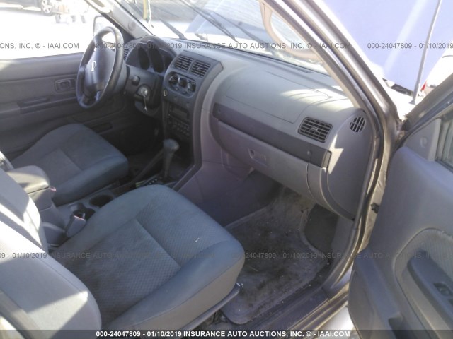 5N1ED28T44C677525 - 2004 NISSAN XTERRA XE/SE SILVER photo 5