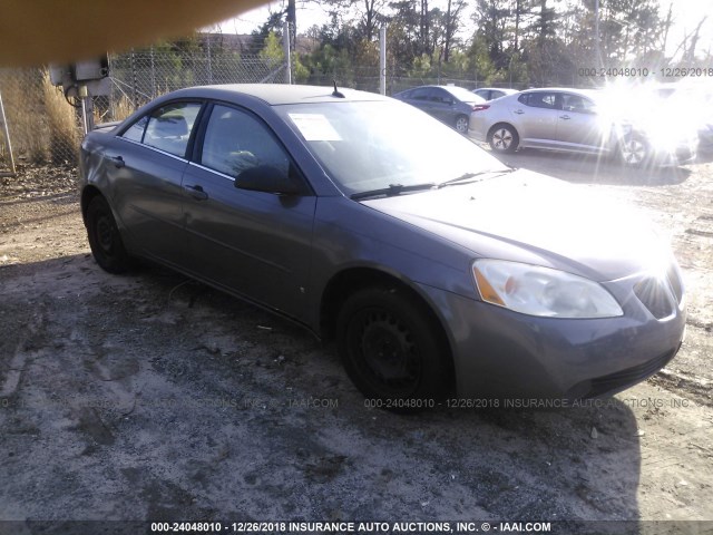1G2ZF57B284107425 - 2008 PONTIAC G6 VALUE LEADER/BASE GRAY photo 1