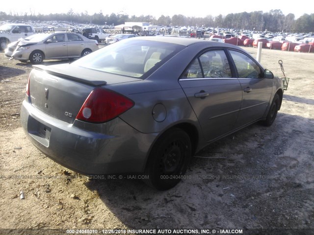 1G2ZF57B284107425 - 2008 PONTIAC G6 VALUE LEADER/BASE GRAY photo 4
