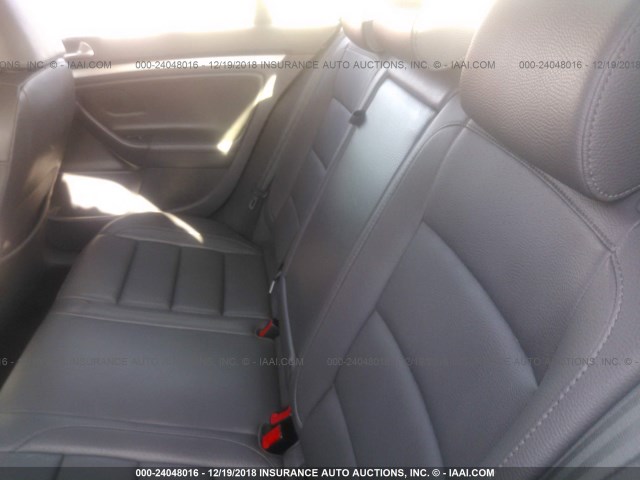 3VWRA71K99M048021 - 2009 VOLKSWAGEN JETTA WOLFSBURG 黑色 照片 8