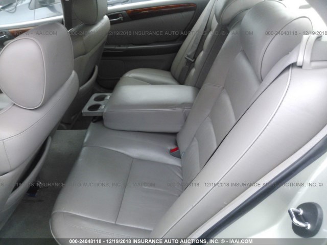 JT8BD69S530182351 - 2003 LEXUS GS SILVER photo 8