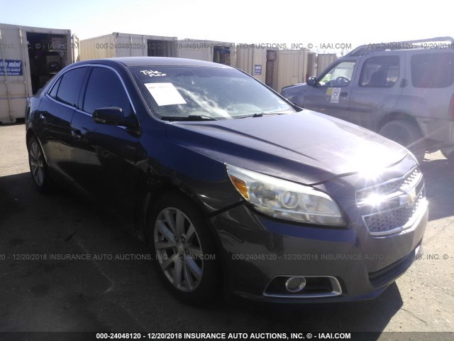 1G11H5SA6DF275996 - 2013 CHEVROLET MALIBU LTZ GRAY photo 1