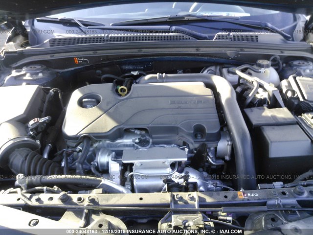 1G1ZC5ST7JF187814 - 2018 CHEVROLET MALIBU LS შავი ფოტო 10