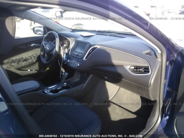 1G1ZC5ST7JF187814 - 2018 CHEVROLET MALIBU LS შავი ფოტო 5
