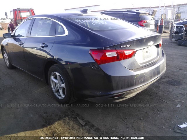 1G1ZC5ST7JF187814 - 2018 CHEVROLET MALIBU LS შავი ფოტო 6
