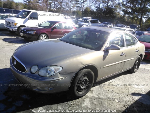 2G4WC582671149222 - 2007 BUICK LACROSSE CX TAN photo 2