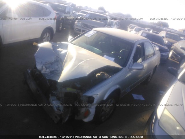 4T1BF22K5YU099562 - 2000 TOYOTA CAMRY LE/XLE Сұр фото 2
