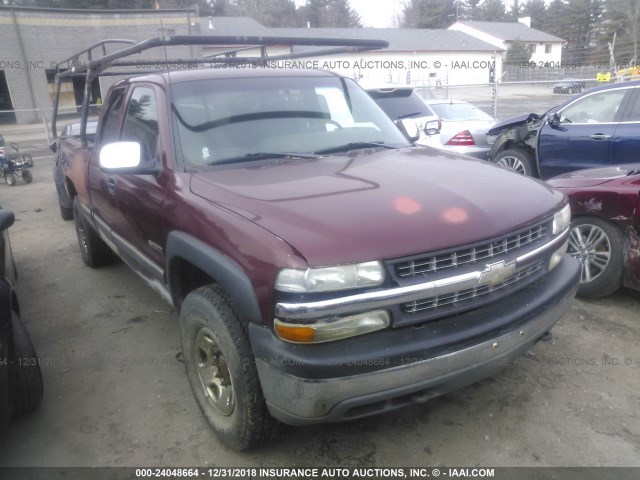 1GCGK29U41Z323944 - 2001 CHEVROLET SILVERADO K2500 RED photo 1