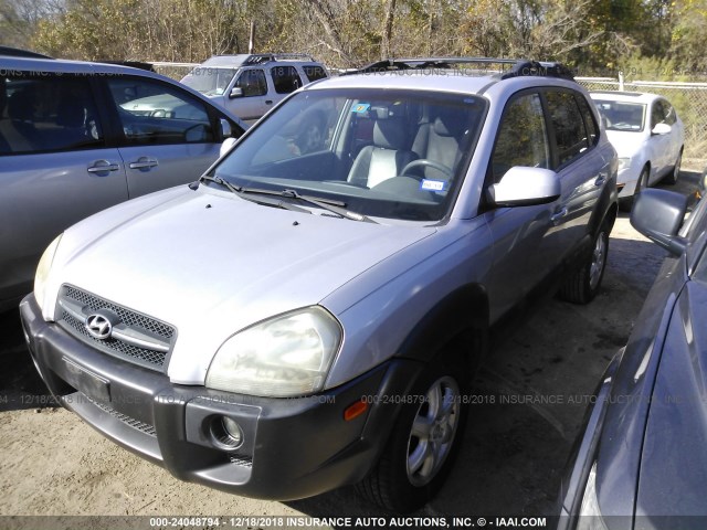 KM8JN12D35U168237 - 2005 HYUNDAI TUCSON GLS/LX BEIGE photo 2