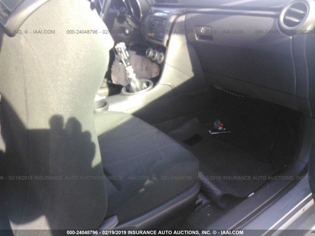 JTKJF5C78D3059481 - 2013 TOYOTA SCION TC ნაცრისფერი ფოტო 5