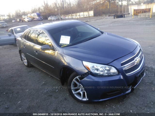 1G11C5SA3DF343881 - 2013 CHEVROLET MALIBU 1LT BLUE photo 1