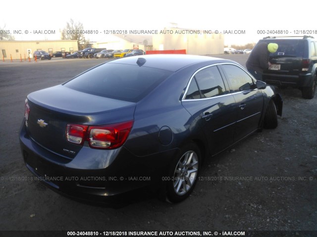 1G11C5SA3DF343881 - 2013 CHEVROLET MALIBU 1LT BLUE photo 4