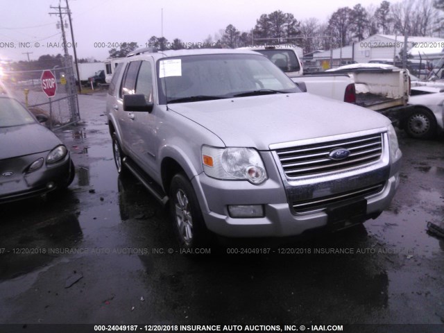 1FMEU63E48UA35144 - 2008 FORD EXPLORER XLT SILVER photo 1