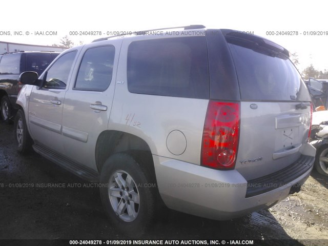 1GKFC13J37R411088 - 2007 GMC YUKON CREAM photo 3