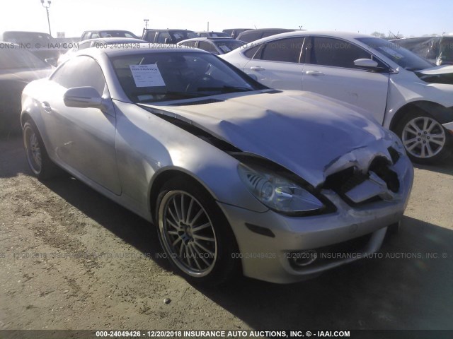 WDBWK54F89F193345 - 2009 MERCEDES-BENZ SLK 300 SILVER photo 1