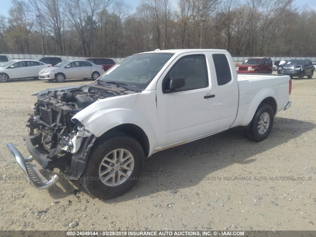 1N6BD0CT3HN728605 - 2017 NISSAN FRONTIER S/SV WHITE photo 2