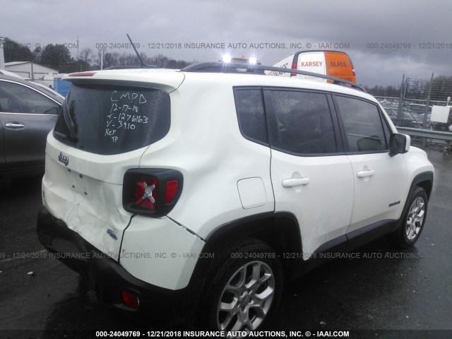 ZACCJABT0FPB63910 - 2015 JEEP RENEGADE LATITUDE WHITE photo 6