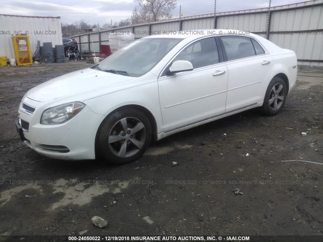 1G1ZC5E04CF353209 - 2012 CHEVROLET MALIBU 1LT 白色 照片 2