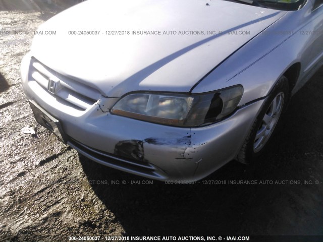 1HGCG66852A176372 - 2002 HONDA ACCORD EX/SE GRAY photo 6