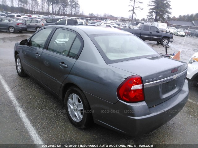 1G1ZT52854F219384 - 2004 CHEVROLET MALIBU LS ნაცრისფერი ფოტო 3