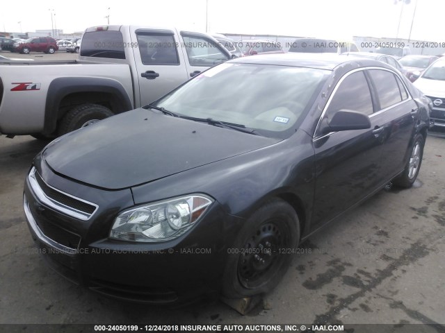 1G1ZA5EU1BF288004 - 2011 CHEVROLET MALIBU LS Grau Foto 2