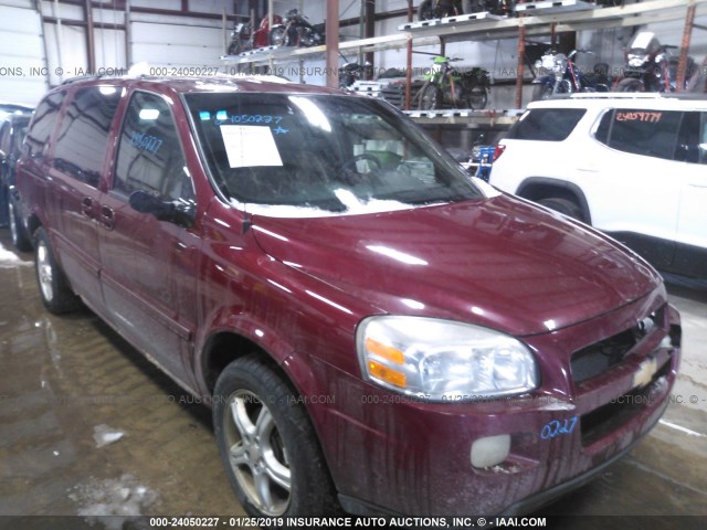 1GNDV23L45D206773 - 2005 CHEVROLET UPLANDER LS MAROON photo 1