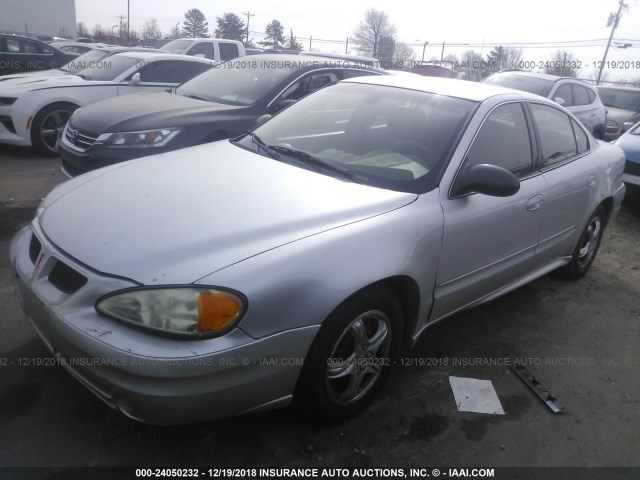 1G2NE52FX3C156057 - 2003 PONTIAC GRAND AM SE SILVER photo 2