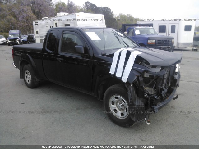 1N6BD0CT8DN718744 - 2013 NISSAN FRONTIER S/SV BLACK photo 1