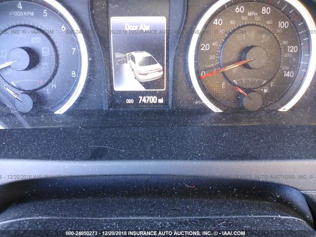 4T1BF1FK2HU618264 - 2017 TOYOTA CAMRY LE/XLE/SE/XSE 红色 照片 7