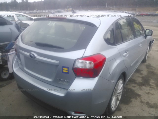 JF1GPAD62CH233629 - 2012 SUBARU IMPREZA PREMIUM GRAY photo 4