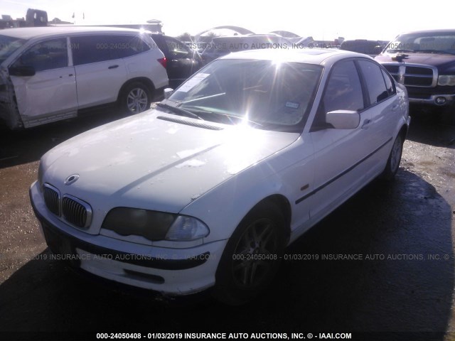 WBAAM3333YFP68254 - 2000 BMW 323 I WHITE photo 2