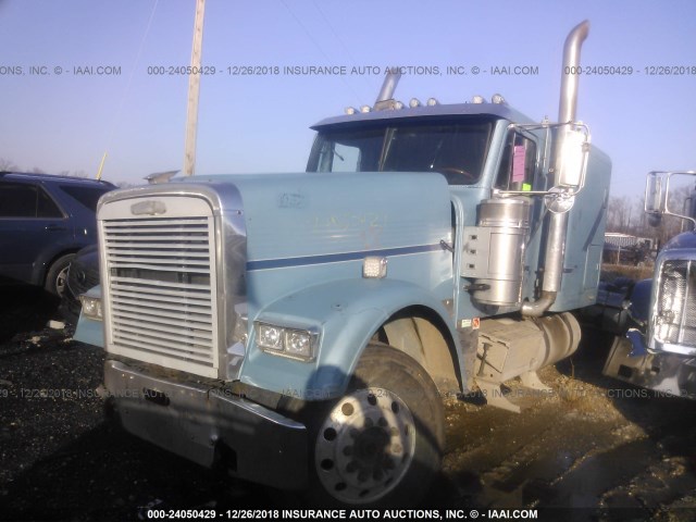 1FUPCZYB3SP636799 - 1995 FREIGHTLINER FLD FLD120 Light Blue photo 2