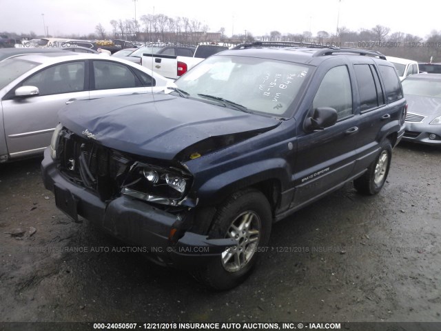 1J4GW48SX4C278476 - 2004 JEEP GRAND CHEROKEE LAREDO/COLUMBIA/FREEDOM 蓝色 照片 2