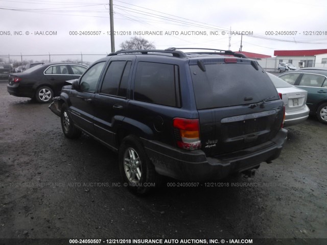 1J4GW48SX4C278476 - 2004 JEEP GRAND CHEROKEE LAREDO/COLUMBIA/FREEDOM 蓝色 照片 3