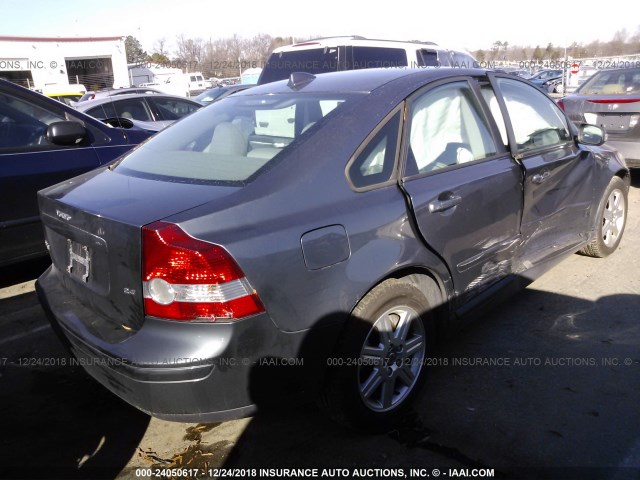 YV1MS382372296885 - 2007 VOLVO S40 2.4I GRAY photo 4