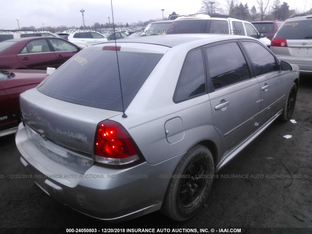 1G1ZT61806F102161 - 2006 CHEVROLET MALIBU MAXX LT SILVER photo 4